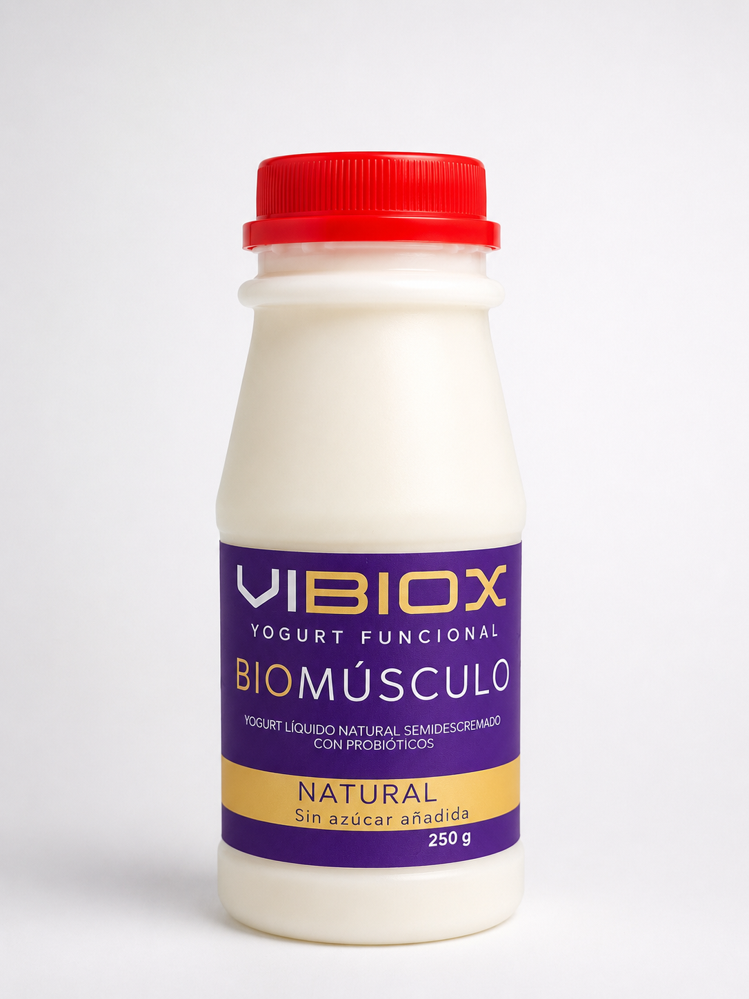 BioMúsculo Natural 250 g — Yogurt funcional para rendimiento físico