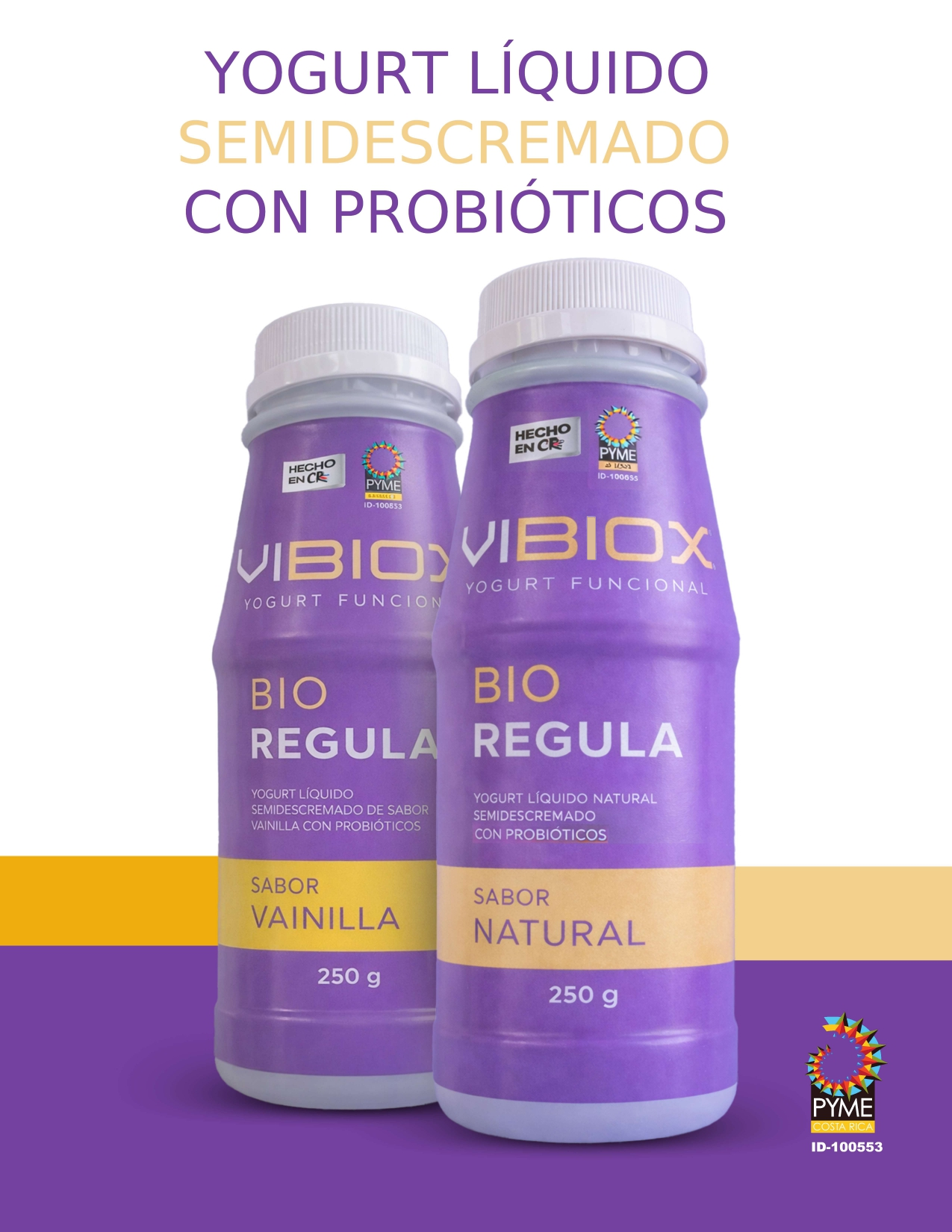 BioRegula™ 250 mL Yogurt Mantenimiento Corporal